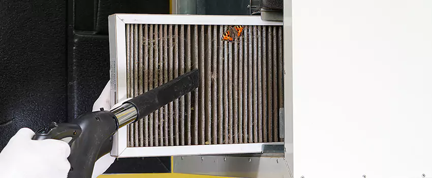 Clogged Air Duct Cleaning Process in Dubuque, IA