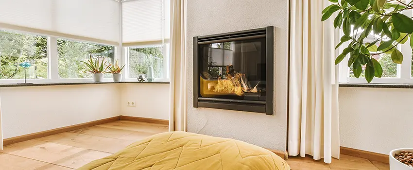 Residential Fireplace Ceramic Glass Installation in Dubuque, IA