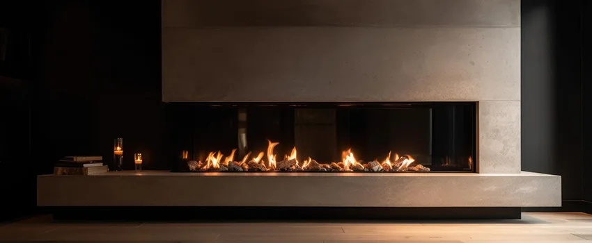 Gas Fireplace Ember Bed Design Services in Dubuque, Iowa