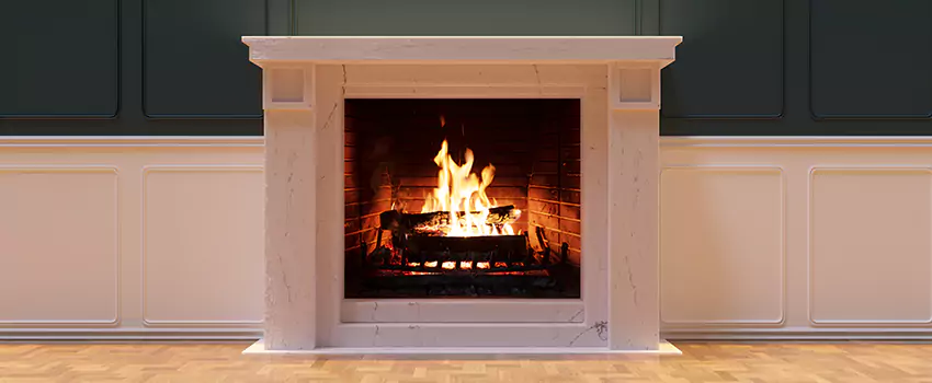 Open Flame Wood-Burning Fireplace Installation Services in Dubuque, Iowa