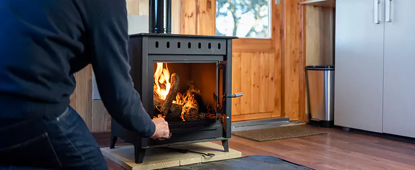 Open Hearth Wood Fireplace Installation in Dubuque, IA