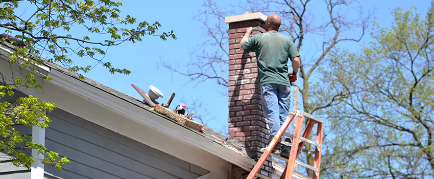 Vinyl and PVC Chimney Flashing Installation in Dubuque, IA